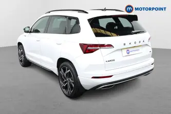 Skoda Karoq Sportline Automatic Diesel SUV - Stock Number (1669077) - Passenger side rear corner