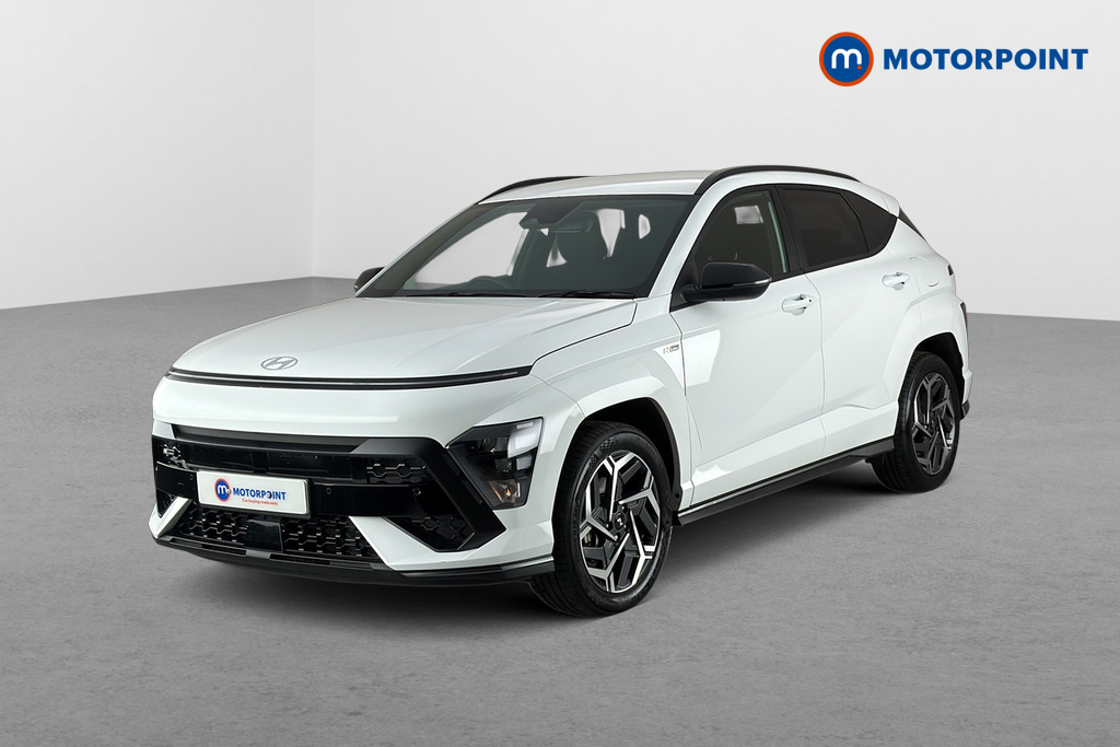 Hyundai Kona N Line Automatic Petrol-Electric Hybrid SUV - Stock Number (1669340) - Passenger side front corner