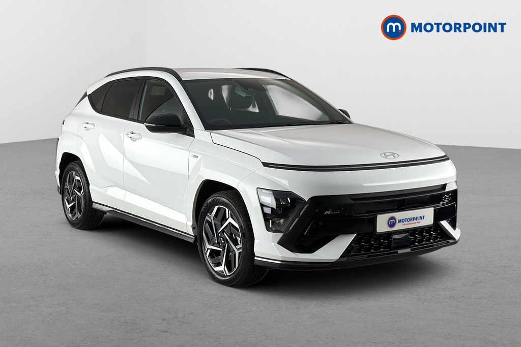 Hyundai Kona N Line Automatic Petrol-Electric Hybrid SUV - Stock Number (1669340) - Drivers side front corner