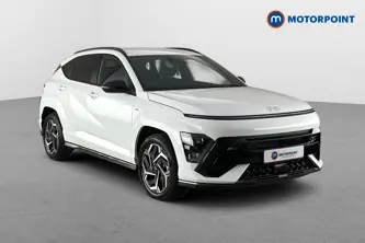 Hyundai Kona N Line Automatic Petrol-Electric Hybrid SUV - Stock Number (1669340) - Drivers side front corner