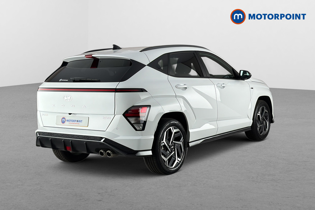 Hyundai Kona N Line Automatic Petrol-Electric Hybrid SUV - Stock Number (1669340) - Passenger side rear corner