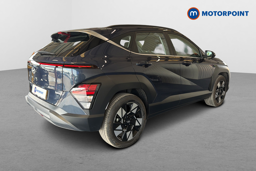 Hyundai Kona Advance Automatic Petrol-Electric Hybrid SUV - Stock Number (1669353) - Passenger side rear corner