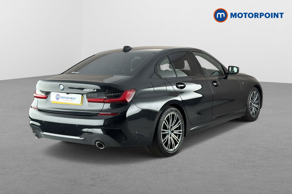BMW 3 Series M Sport Automatic Diesel Saloon - Stock Number (1669395) - Passenger side rear corner