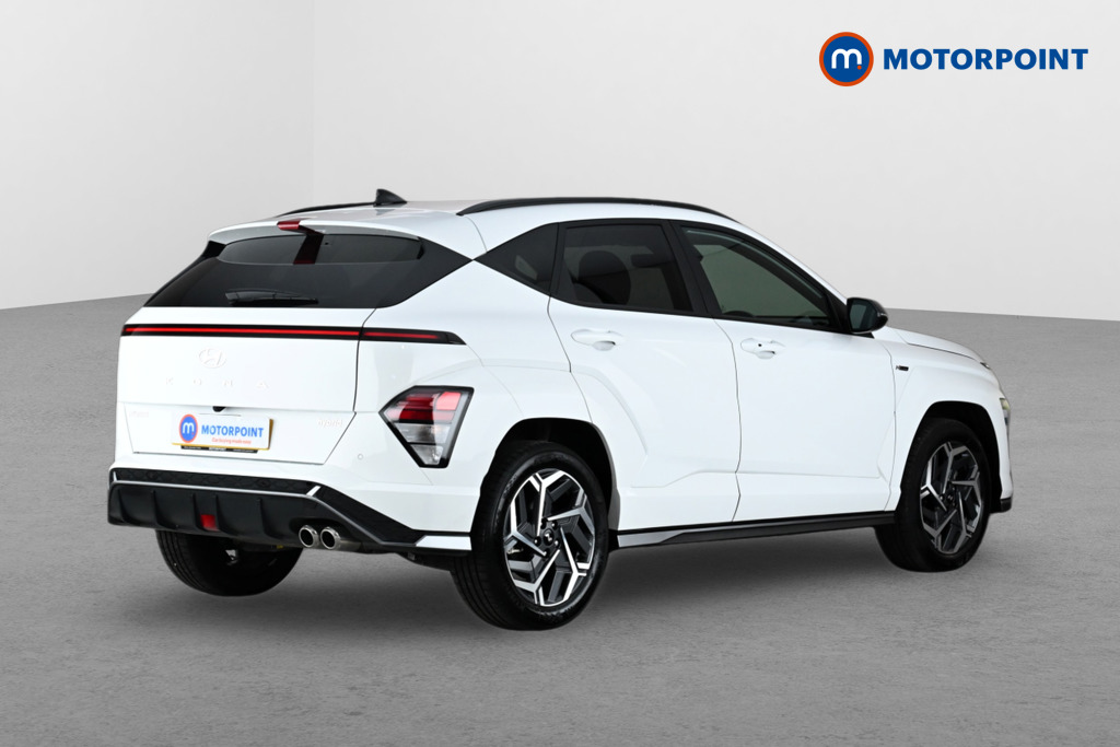 Hyundai Kona N Line Automatic Petrol-Electric Hybrid SUV - Stock Number (1669617) - Drivers side rear corner
