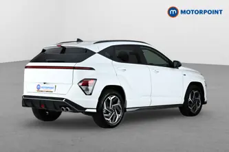 Hyundai Kona N Line Automatic Petrol-Electric Hybrid SUV - Stock Number (1669617) - Drivers side rear corner