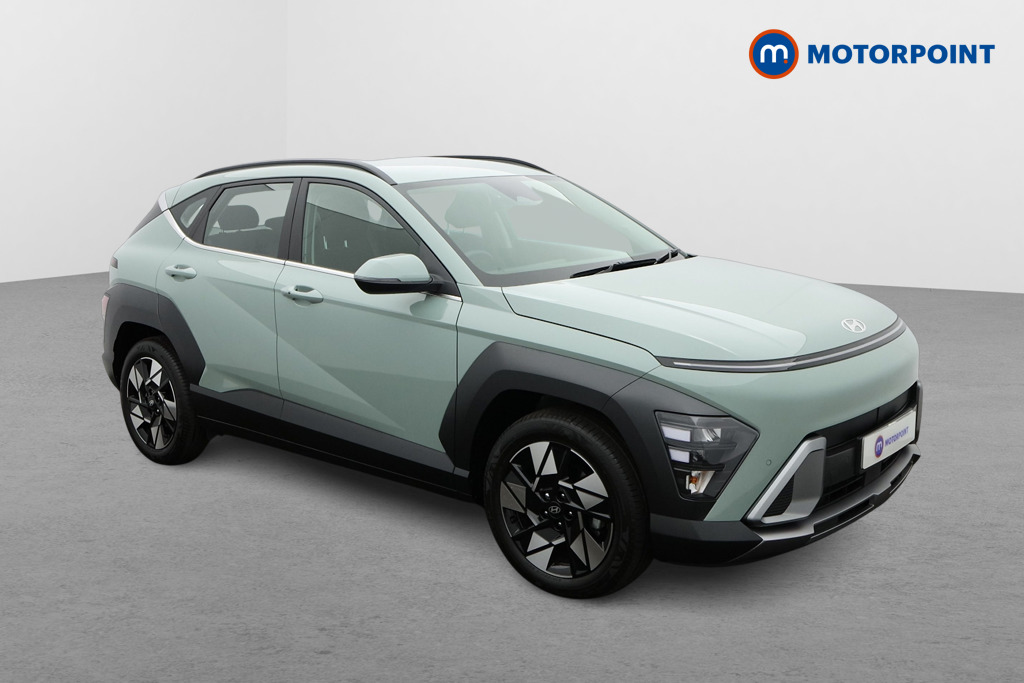 Hyundai Kona Advance Automatic Petrol-Electric Hybrid SUV - Stock Number (1669642) - Drivers side front corner
