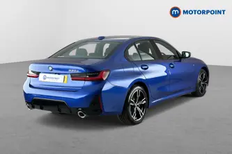 BMW 3 Series M Sport Automatic Petrol Plug-In Hybrid Saloon - Stock Number (1669766) - Passenger side rear corner