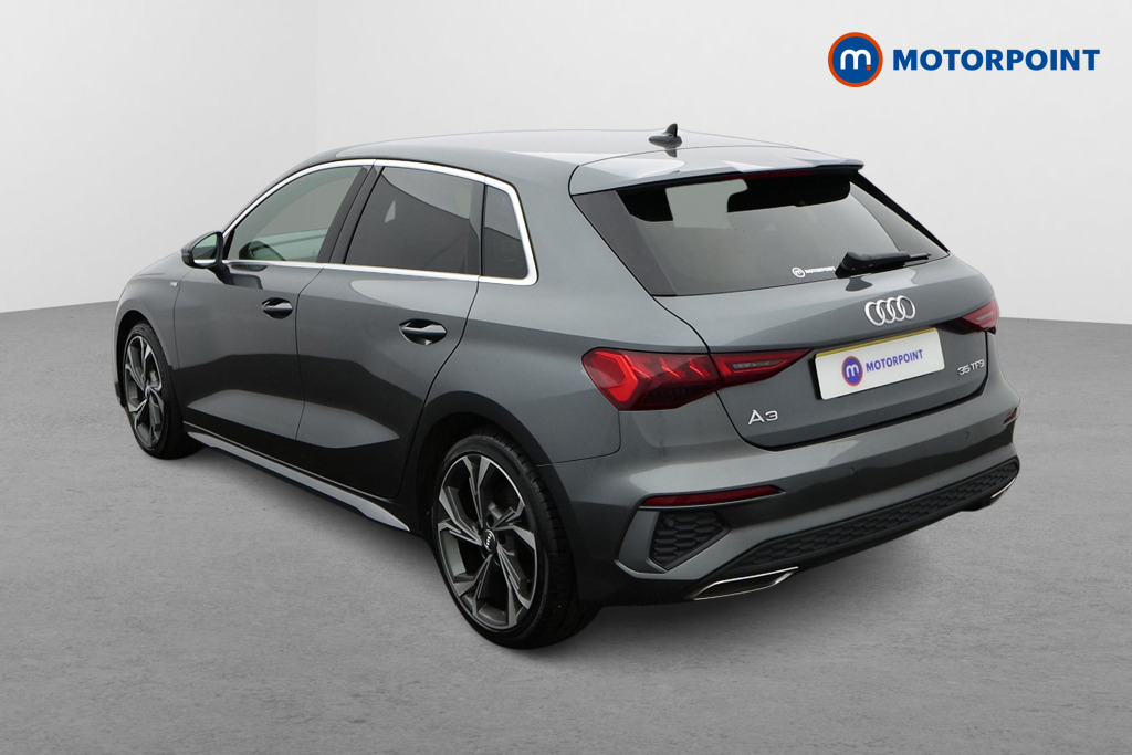 Audi A3 S Line Manual Petrol Hatchback - Stock Number (1648774) - Passenger side rear corner