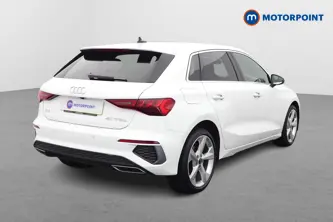Audi A3 S Line Automatic Petrol Plug-In Hybrid Hatchback - Stock Number (1652583) - Drivers side rear corner
