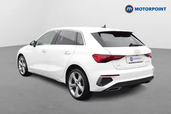 Audi A3 S Line Automatic Petrol Plug-In Hybrid Hatchback - Stock Number (1652583) - Passenger side rear corner