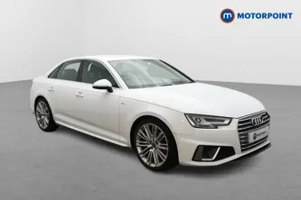 Audi A4 S Line Manual Petrol Saloon - Stock Number (1653357) - Drivers side front corner