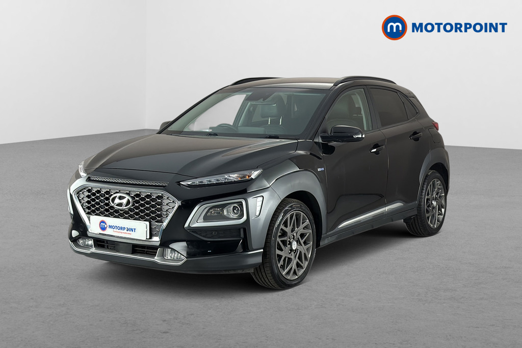 Hyundai Kona Premium Se Automatic Petrol-Electric Hybrid SUV - Stock Number (1659016) - Passenger side front corner