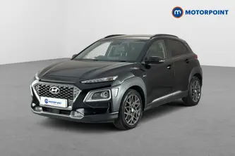 Hyundai Kona Premium Se Automatic Petrol-Electric Hybrid SUV - Stock Number (1659016) - Passenger side front corner