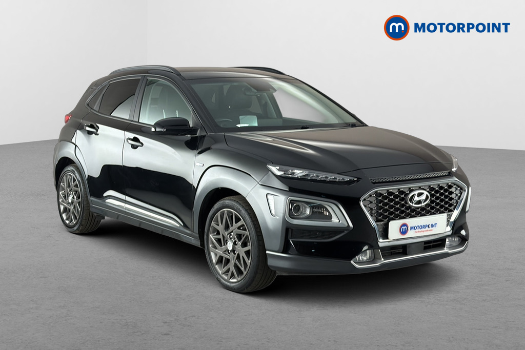 Hyundai Kona Premium Se Automatic Petrol-Electric Hybrid SUV - Stock Number (1659016) - Drivers side front corner
