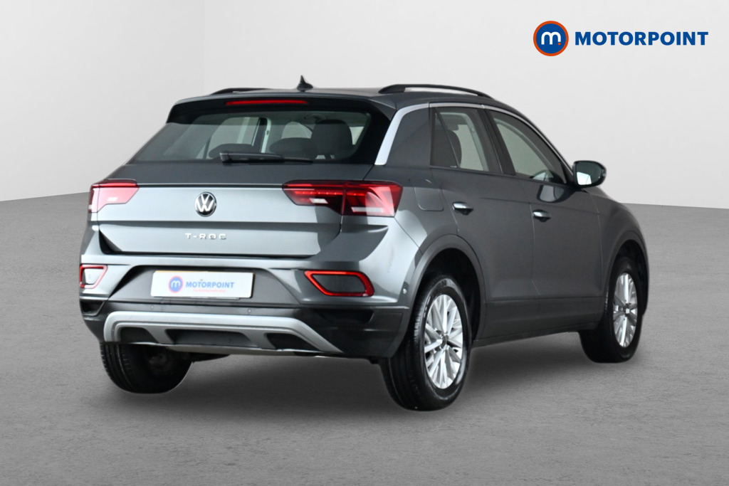 Volkswagen T-Roc Life Automatic Petrol SUV - Stock Number (1659944) - Drivers side rear corner