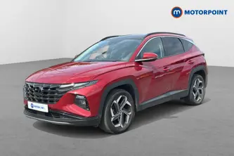 Hyundai Tucson Ultimate Automatic Petrol-Electric Hybrid SUV - Stock Number (1660308) - Passenger side front corner