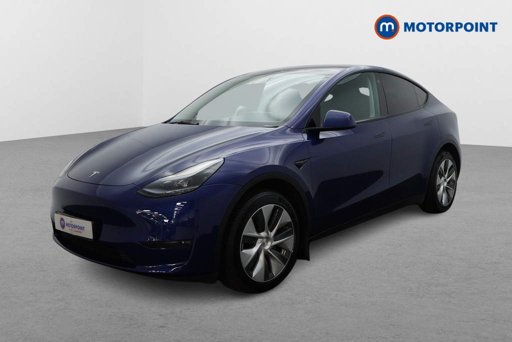 Tesla Model Y Long Range Automatic Electric SUV - Stock Number (1661715) - Passenger side front corner
