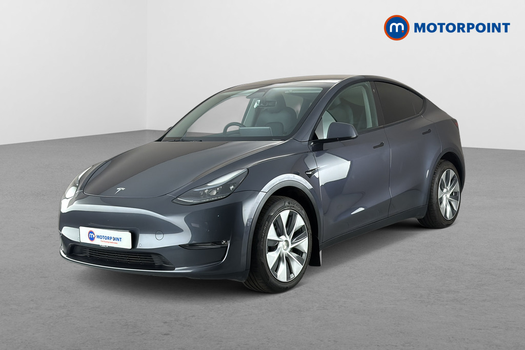 Tesla Model Y Long Range Automatic Electric SUV - Stock Number (1663828) - Passenger side front corner