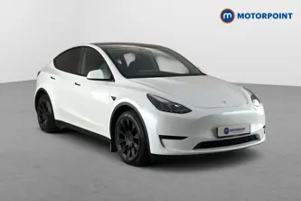 Tesla Model Y Long Range Automatic Electric SUV - Stock Number (1663831) - Drivers side front corner