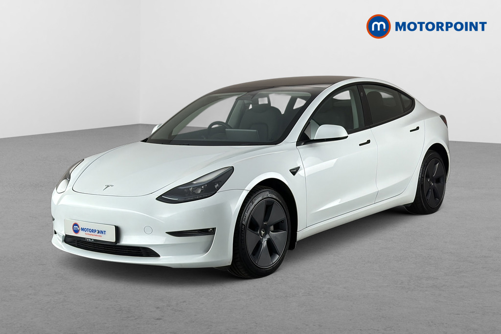 Tesla Model 3 Long Range Automatic Electric Saloon - Stock Number (1665456) - Passenger side front corner
