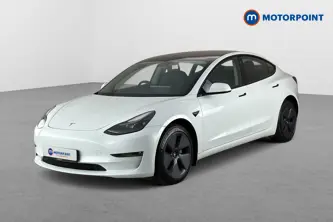 Tesla Model 3 Long Range Automatic Electric Saloon - Stock Number (1665456) - Passenger side front corner