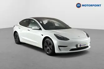 Tesla Model 3 Long Range Automatic Electric Saloon - Stock Number (1665456) - Drivers side front corner