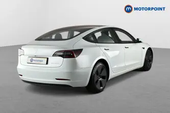 Tesla Model 3 Long Range Automatic Electric Saloon - Stock Number (1665456) - Passenger side rear corner