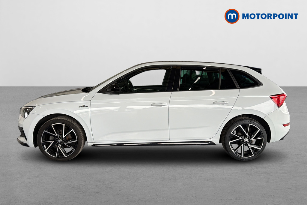 Skoda Scala Monte Carlo Automatic Petrol Hatchback - Stock Number (1665573) - Drivers side