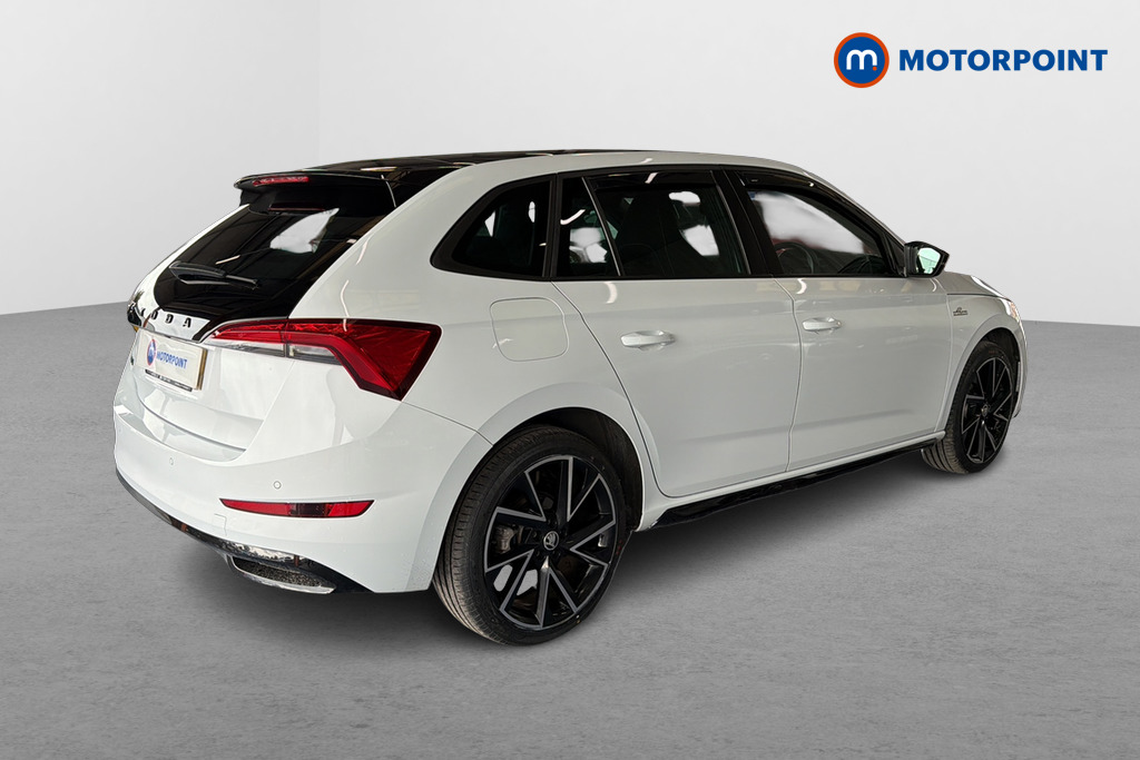 Skoda Scala Monte Carlo Automatic Petrol Hatchback - Stock Number (1665573) - Passenger side rear corner