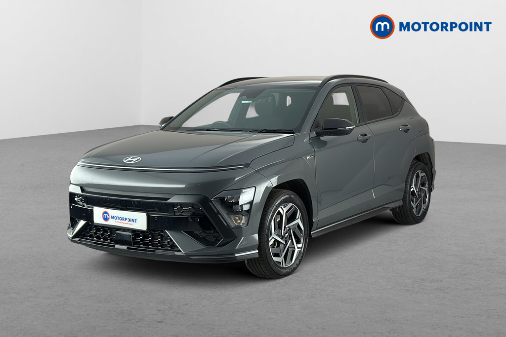 Hyundai Kona N Line Automatic Petrol-Electric Hybrid SUV - Stock Number (1666285) - Passenger side front corner