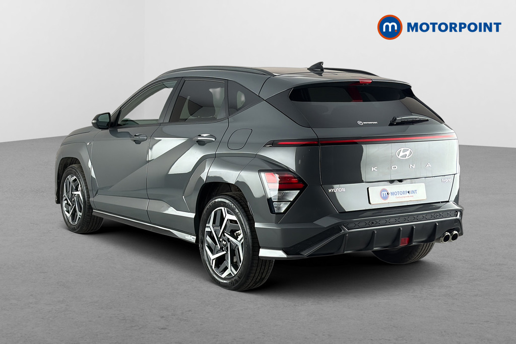 Hyundai Kona N Line Automatic Petrol-Electric Hybrid SUV - Stock Number (1666285) - Drivers side rear corner