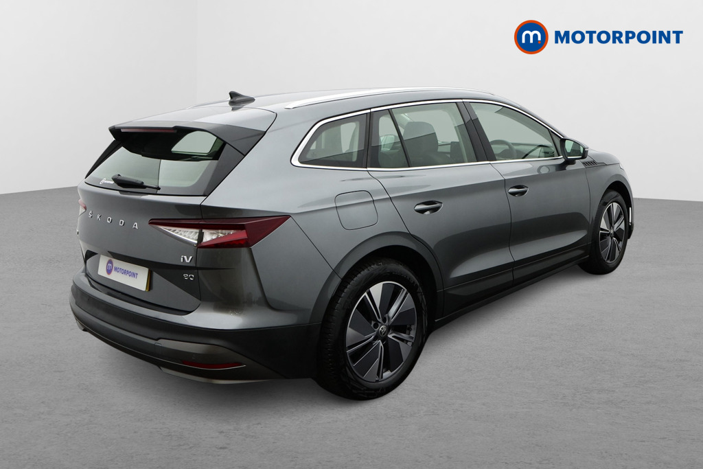 Skoda Enyaq 80 Ecosuite Automatic Electric SUV - Stock Number (1667167) - Drivers side rear corner