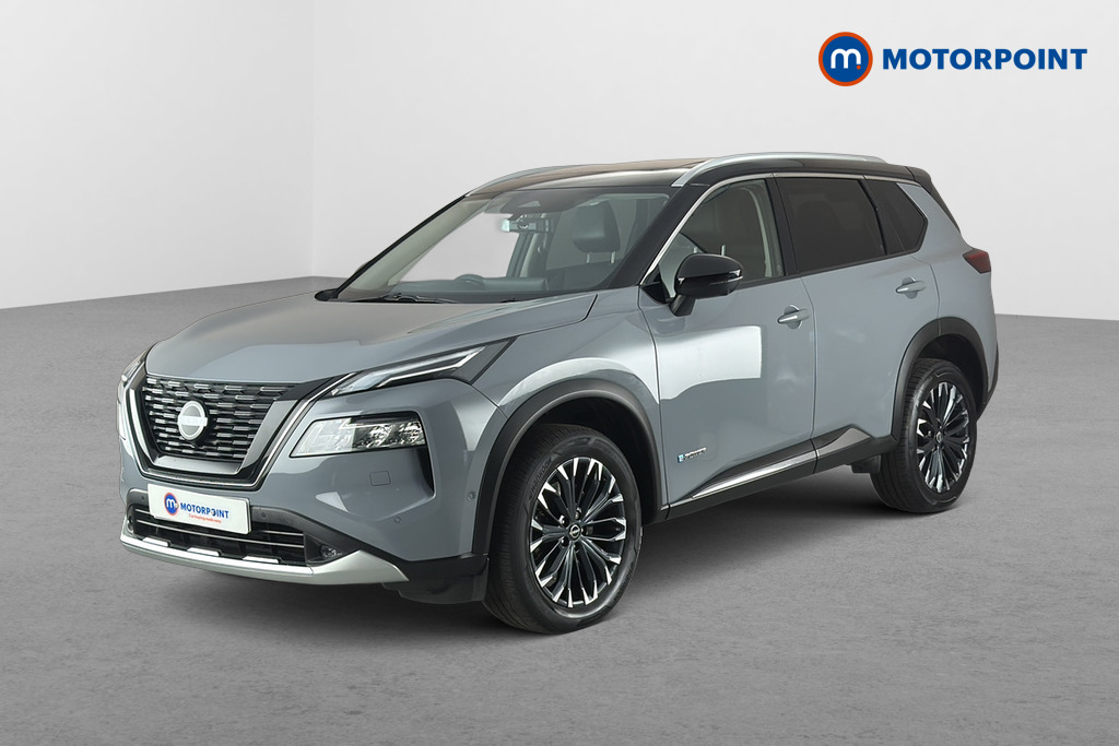 Nissan X-Trail Tekna Automatic Petrol-Electric Hybrid SUV - Stock Number (1668411) - Passenger side front corner