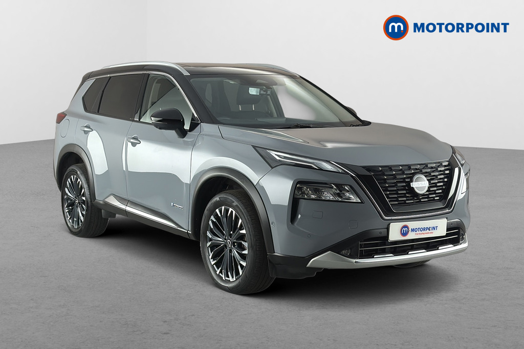Nissan X-Trail Tekna Automatic Petrol-Electric Hybrid SUV - Stock Number (1668411) - Drivers side front corner