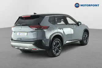 Nissan X-Trail Tekna Automatic Petrol-Electric Hybrid SUV - Stock Number (1668411) - Passenger side rear corner