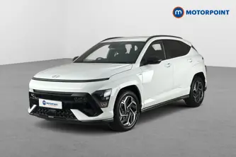 Hyundai Kona N Line Automatic Petrol-Electric Hybrid SUV - Stock Number (1669621) - Passenger side front corner