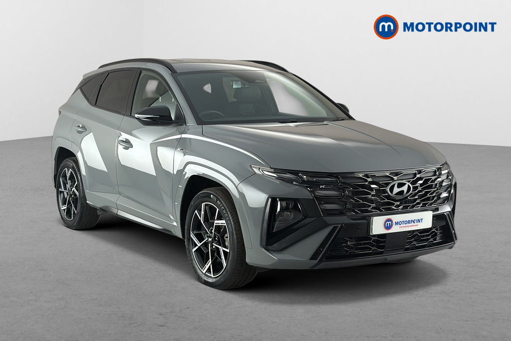 Hyundai Tucson N Line Automatic Petrol-Electric Hybrid SUV - Stock Number (1670122) - Drivers side front corner