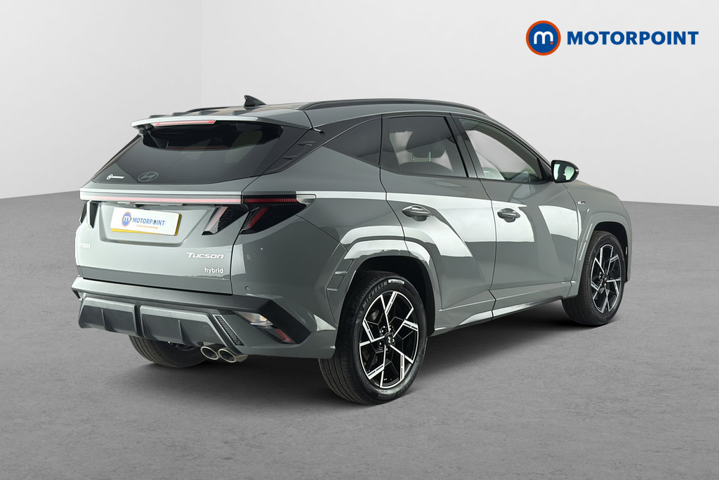 Hyundai Tucson N Line Automatic Petrol-Electric Hybrid SUV - Stock Number (1670122) - Passenger side rear corner