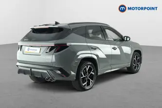 Hyundai Tucson N Line Automatic Petrol-Electric Hybrid SUV - Stock Number (1670122) - Passenger side rear corner
