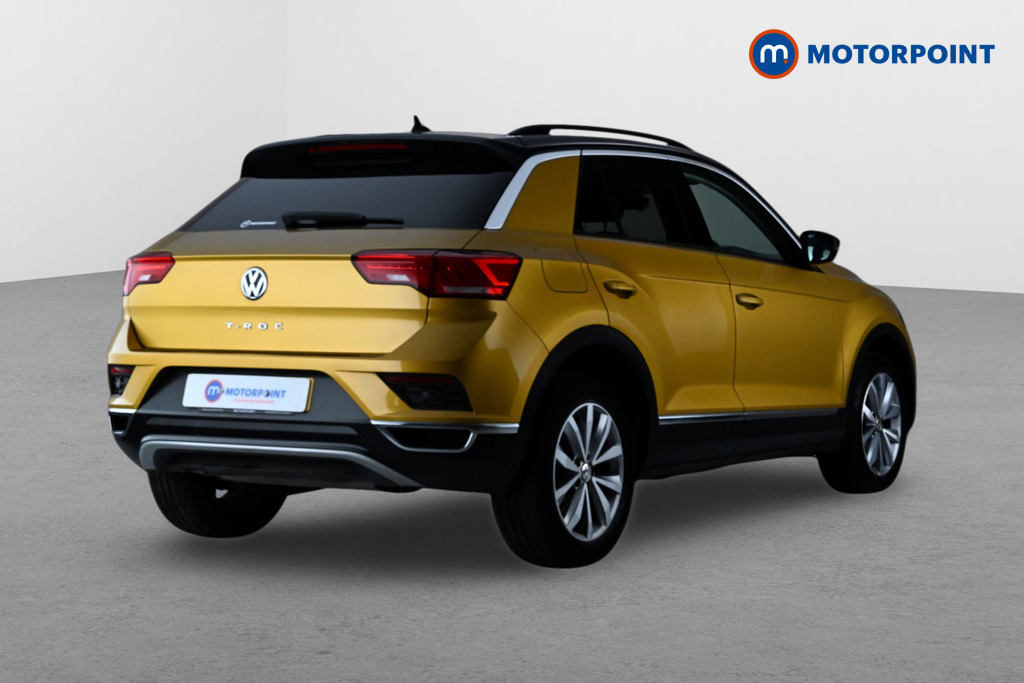 Volkswagen T-Roc Design Manual Petrol SUV - Stock Number (1667905) - Drivers side rear corner