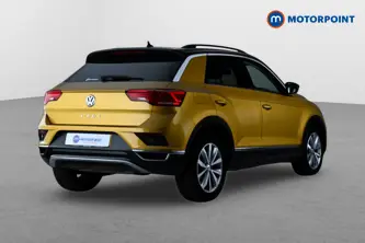 Volkswagen T-Roc Design Manual Petrol SUV - Stock Number (1667905) - Drivers side rear corner