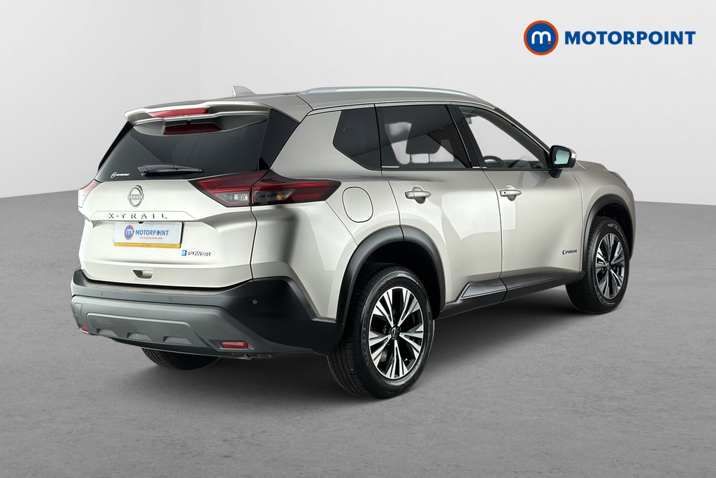 Nissan X-Trail N-Connecta Automatic Petrol-Electric Hybrid SUV - Stock Number (1668424) - Passenger side rear corner