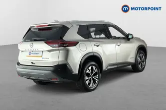 Nissan X-Trail N-Connecta Automatic Petrol-Electric Hybrid SUV - Stock Number (1668424) - Passenger side rear corner