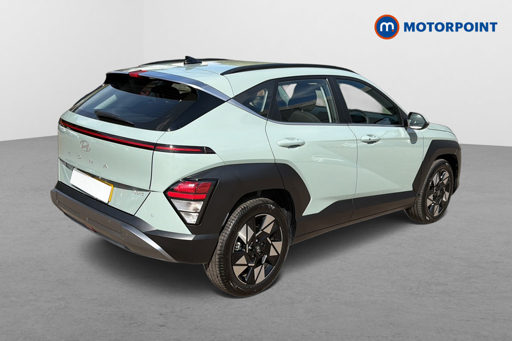 Hyundai Kona Advance Automatic Petrol-Electric Hybrid SUV - Stock Number (1669351) - Passenger side rear corner