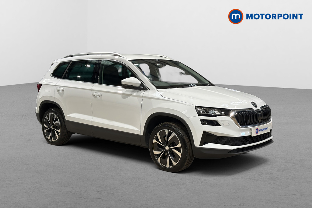 Skoda Karoq Se L Manual Petrol SUV - Stock Number (1671202) - Drivers side front corner