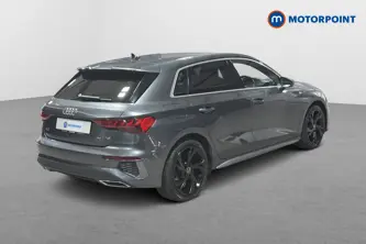 Audi A3 S Line Automatic Petrol Hatchback - Stock Number (1659244) - Passenger side rear corner