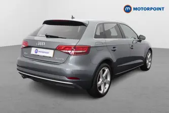 Audi A3 Sport Manual Petrol Hatchback - Stock Number (1662117) - Drivers side rear corner