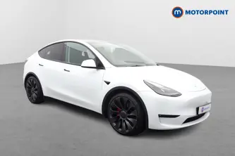 Tesla Model Y Performance Automatic Electric SUV - Stock Number (1662221) - Drivers side front corner