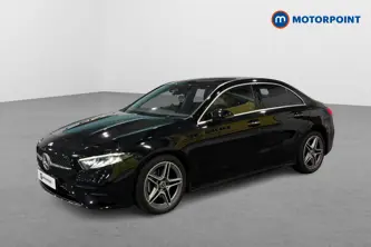 Mercedes-Benz A Class Amg Line Automatic Petrol Saloon - Stock Number (1665160) - Passenger side front corner