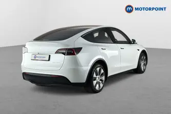 Tesla Model Y Long Range Automatic Electric SUV - Stock Number (1667772) - Passenger side rear corner